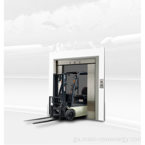 2.5 tonna forklift leictreach ceallraí litiam litiam